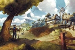 Concept art of the Kebos Lowlands