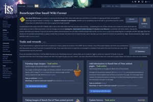The One Small Wiki Favour project page