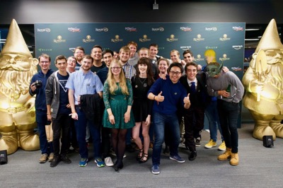 A group photo of editors of the RuneScape Wikis