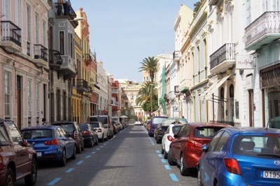 The streets of the Triana district in Las Palmas