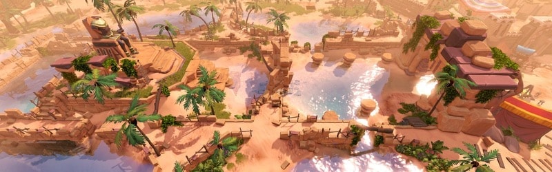 Het's Oasis, the upcoming skilling area that will replace the Duel Arena.